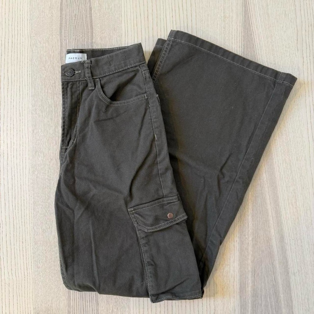 Pacsun Green Cargo Pants